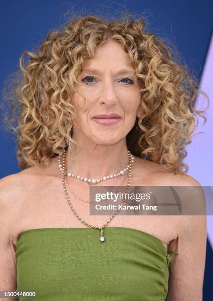 Kelly Hoppen arrives at the V&A 2023 Summer Party at The V&A on June 21, 2023 in London, England.