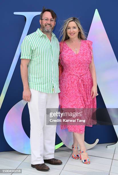 David Mitchell and Victoria Coren Mitchellarrive at the V&A 2023 Summer Party at The V&A on June 21, 2023 in London, England.