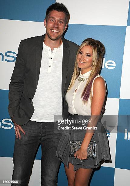 Ashley Tisdale arrives at the 11th Annual InStyle Summer Soiree at The London Hotel on August 8, 2012 in West Hollywood, California.