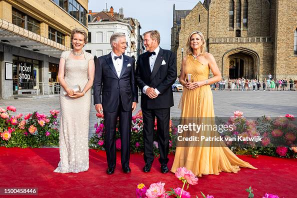 Dutch Royals State Visit To Belgium : Day Two Dutch Royals State Visit To Belgium : Day Two