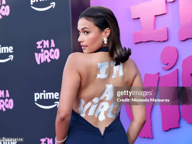 Britni Camacho attends the Los Angeles premiere of Prime Video’s “I’m A Virgo” at Harmony Gold on June 21, 2023 in Los Angeles, California.