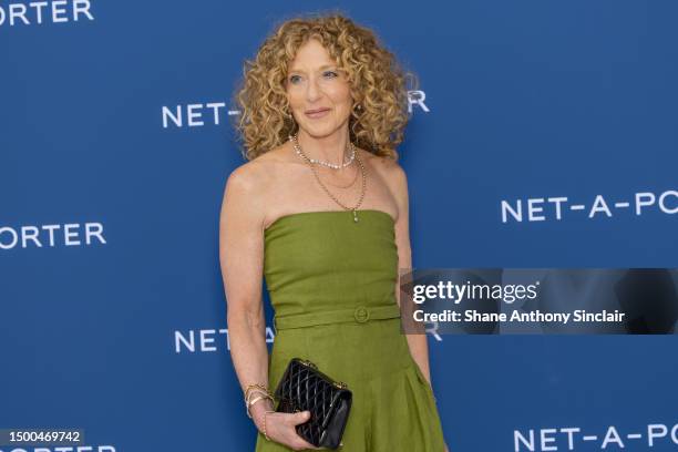 Kelly Hoppen arrives at the V&A 2023 Summer Party at The V&A on June 21, 2023 in London, England.