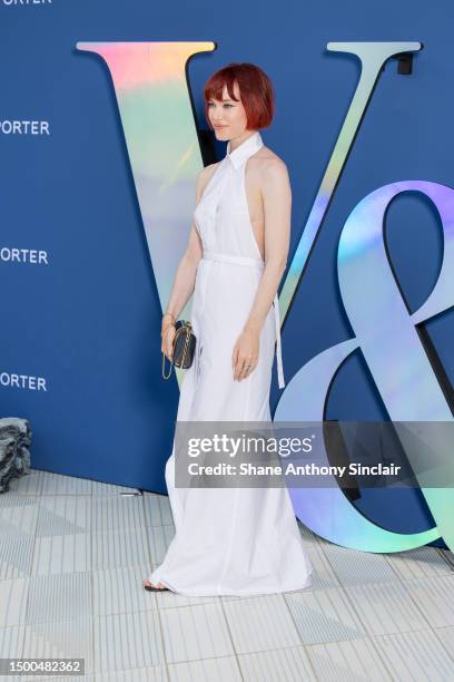 Julia Hobbs arrives at the V&A 2023 Summer Party at The V&A on June 21, 2023 in London, England.