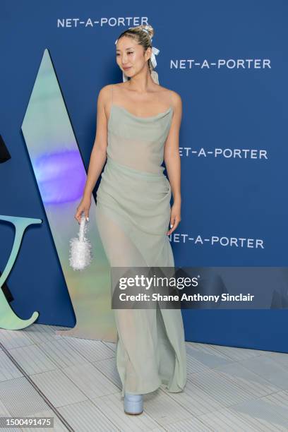 Betty Bachz arrives at the V&A 2023 Summer Party at The V&A on June 21, 2023 in London, England.