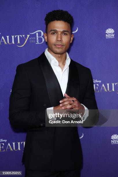 Barry Conrad attends opening night of "Beauty & The Beast" at the Capitol Theatre on June 22, 2023 in Sydney, Australia.