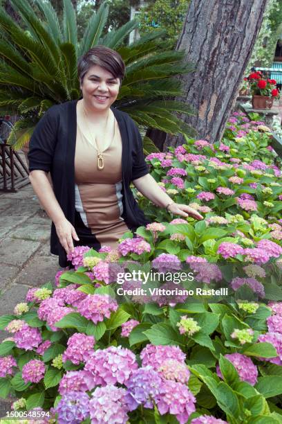 Cobras, Sardinia, Italy, June 9 Michela Murgia, writer lives and works in Sardinia, With the novel "Accabadora" won the Campiello Prize 2010, the...