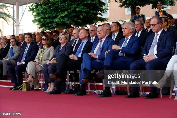 Minister of Labour and Social Policy Marina Elvira Calderone, Minister of Tourism Daniela Santanchè, Member of the Italian Chamber of Deputies...