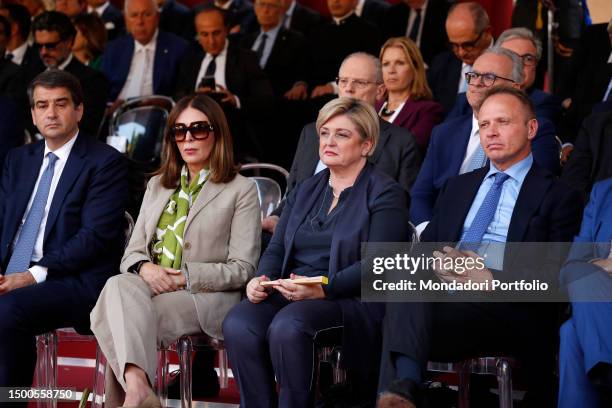 Minister of Labour and Social Policy Marina Elvira Calderone, Minister of Tourism Daniela Santanchè, Member of the Italian Chamber of Deputies...