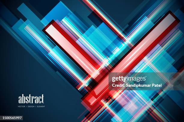 template corporate abstract dark blue gradient stripes overlap layer background - multiple exposure motion stock illustrations