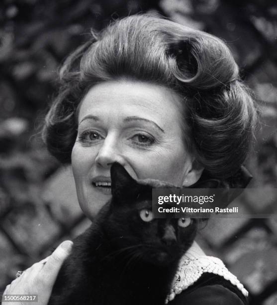 Rome, Italy, October 14 the Scottish writer Muriel Spark.