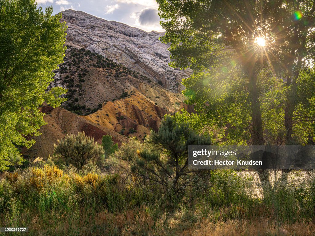 Split Mountain Canyon Landscape