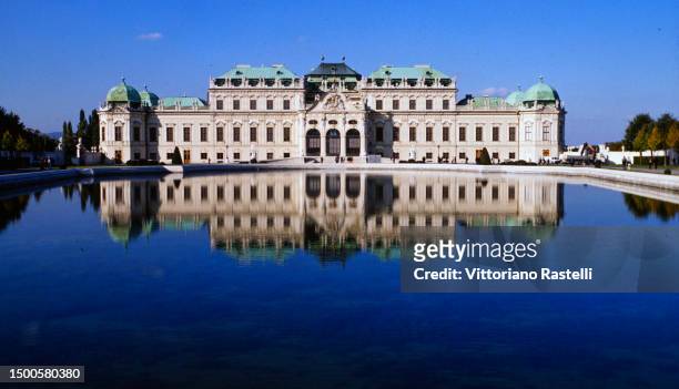 Vienna, the Belvedere Palace.