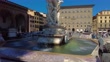 Italy Florence Piazza Signoria Nettuno Fountain High-Res Stock Video ...