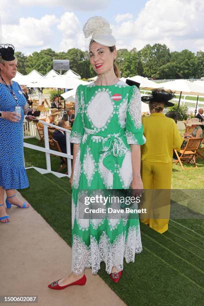 Maria Kastani attends Royal Ascot 2023 at Ascot Racecourse on June 22, 2023 in Ascot, England.