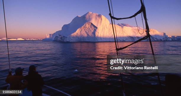 Striking image of sea and Iceberg, Ilulissat, Greenland.