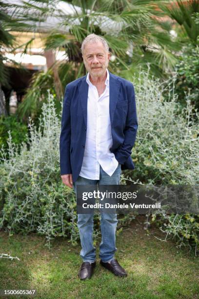 Gabriele Lavia attends the photocall of the Filming Italy 2023 on June 22, 2023 in Santa Margherita di Pula, Italy.