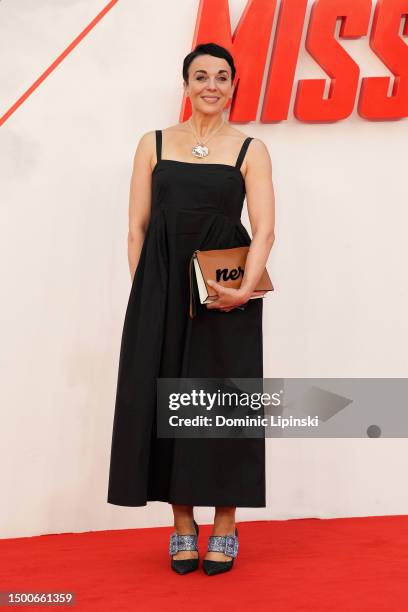 Amanda Abbington attends the "Mission: Impossible - Dead Reckoning Part One" UK Premiere at Odeon Luxe Leicester Square on June 22, 2023 in London,...