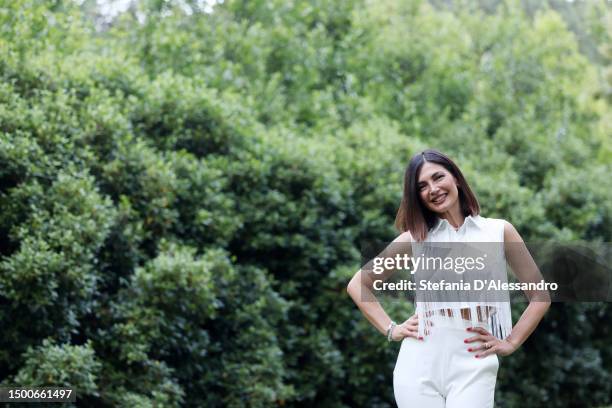 Alessia Mancini poses for a portrait during the BCT Benevento Cinema And Television Festival 2023 on June 22, 2023 in Benevento, Italy.