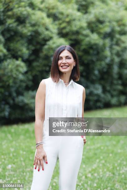 Alessia Mancini poses for a portrait during the BCT Benevento Cinema And Television Festival 2023 on June 22, 2023 in Benevento, Italy.