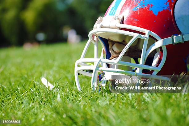 gridiron helmet - football helmet bildbanksfoton och bilder