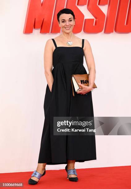 Amanda Abbington attends the "Mission: Impossible - Dead Reckoning Part One" UK Premiere at Odeon Luxe Leicester Square on June 22, 2023 in London,...