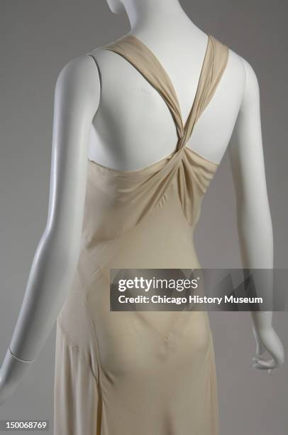 Evening dress, 1932 . Silk crepe by Madeleine Vionnet.