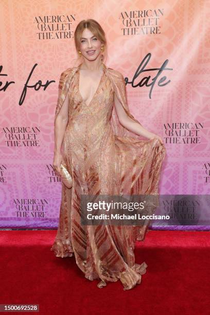 Julianne Hough attends the 2023 American Ballet Theatre's summer season opening night performance of "Like Water For Chocolate" at The Metropolitan...