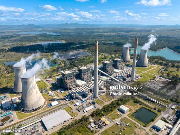 origin energy eraring power station - thermal power plant stock pictures, royalty-free photos & images