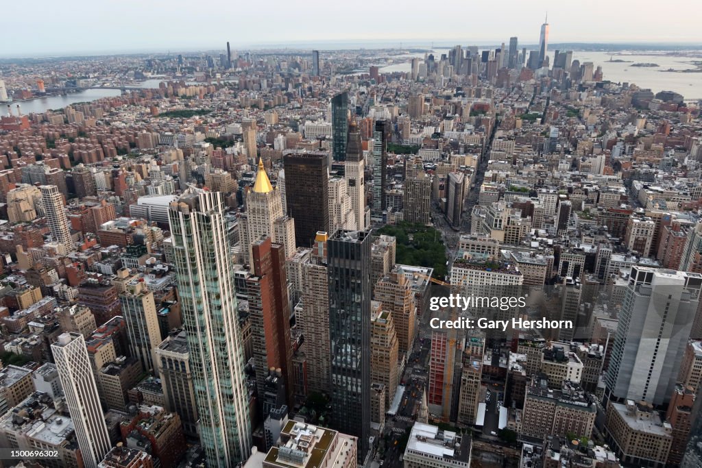 Views From the Empire State Building in New York City