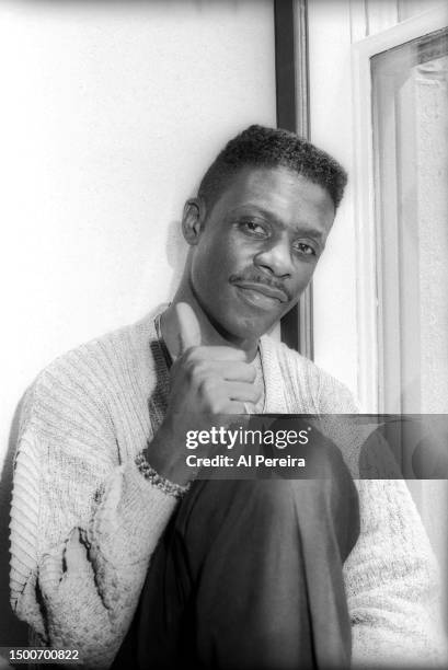 Singer, songwriter and producer Keith Sweat appears in a portrait taken on June 20, 1990 in New York City.