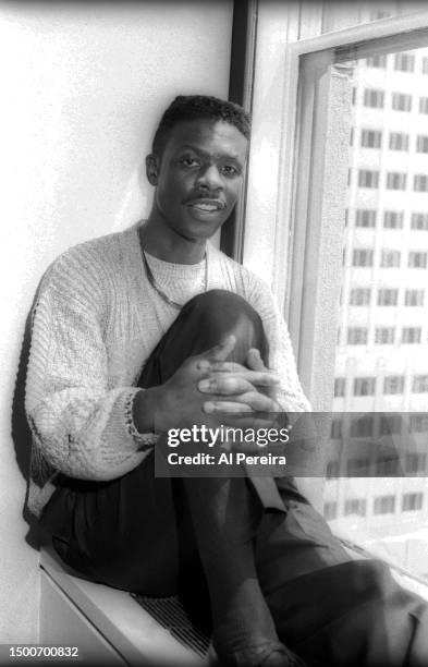 Singer, songwriter and producer Keith Sweat appears in a portrait taken on June 20, 1990 in New York City.