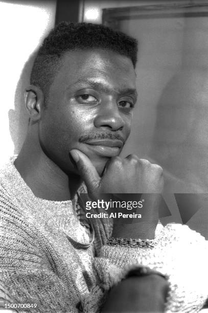 Singer, songwriter and producer Keith Sweat appears in a portrait taken on June 20, 1990 in New York City.