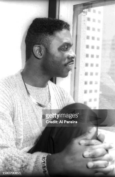 Singer, songwriter and producer Keith Sweat appears in a portrait taken on June 20, 1990 in New York City.