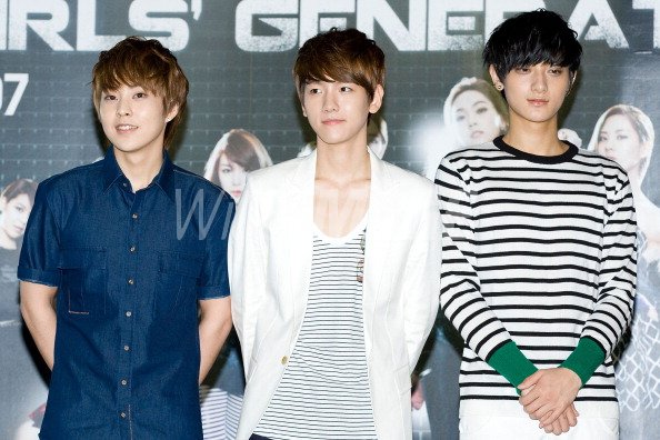 Members Of South Korean Boy Band Exo K And Exo M Attend During The S M... |  Wireimage | 150070186