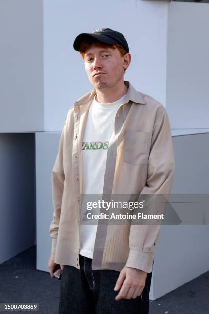 King Krule attends the OTW By Vans Party at Pont Alexandre III during Paris Fashion Week on June 22, 2023 in Paris, France.