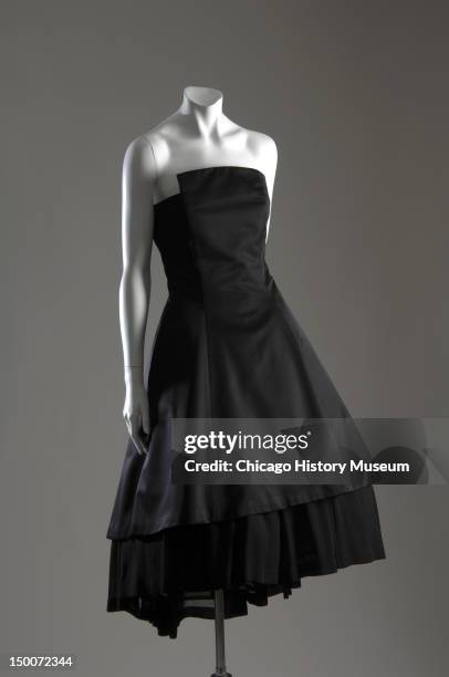 Dress, ca 1996 . Silk satin, organza, and georgette by Comme des Garcons.