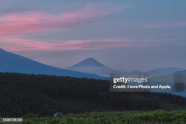 mt.fuji scenery - 諏訪市 stock pictures, royalty-free photos & images