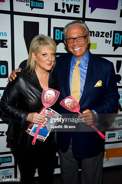Pictured: Nancy Grace, George Teichner -- Photo by: Charles Sykes/Bravo/NBCU Photo Bank via Getty Images