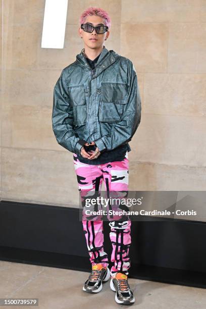 Yamato attends the Givenchy Menswear Spring/Summer 2024 show as part of Paris Fashion Week on June 22, 2023 in Paris, France.