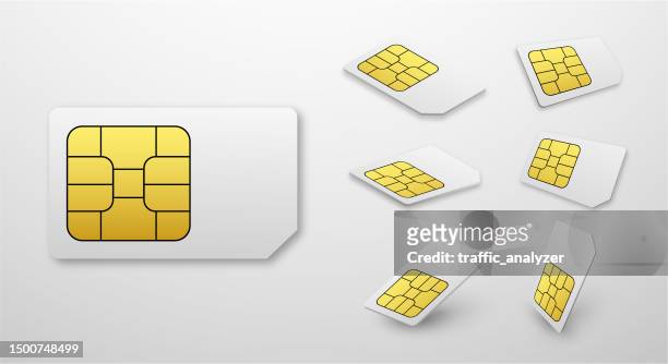 sim-karte - sim card stock-grafiken, -clipart, -cartoons und -symbole