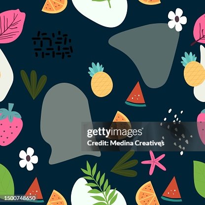 Summer pattern design Summer pattern design