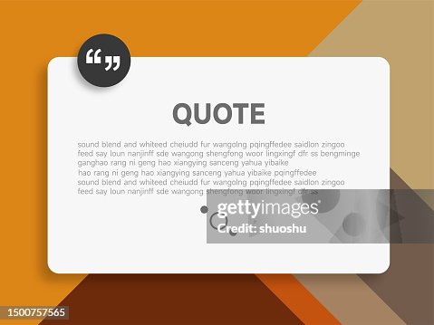 Quote Bubble Comment Note Frame Vector Design Material Information ...