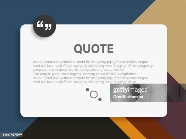Quote Note Background Quotation Mark Background Photos and Premium High Res Pictures - Getty ...