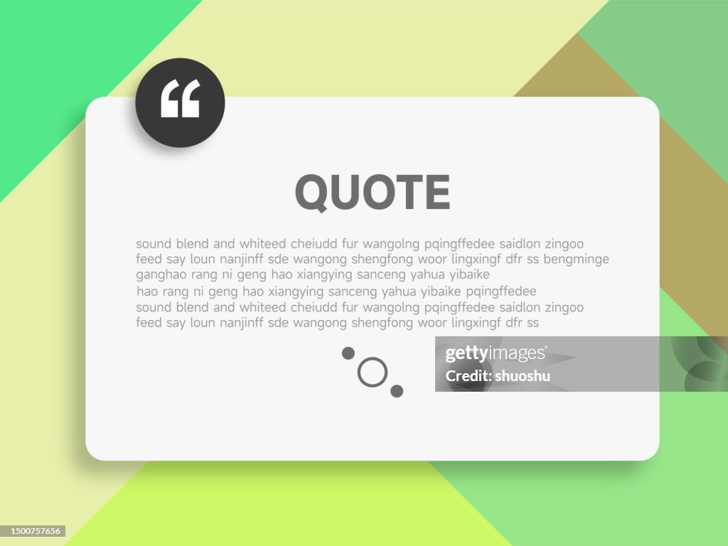 Quote Bubble Comment Note Frame Vector Design Material Information ...