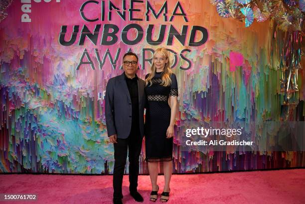 Fred Armisen and Riki Lindhome attend the 4th Annual Cinema Unbound Awards Benefiting PAM CUT // Center For An Untold Tomorrow at Portland Art Museum...