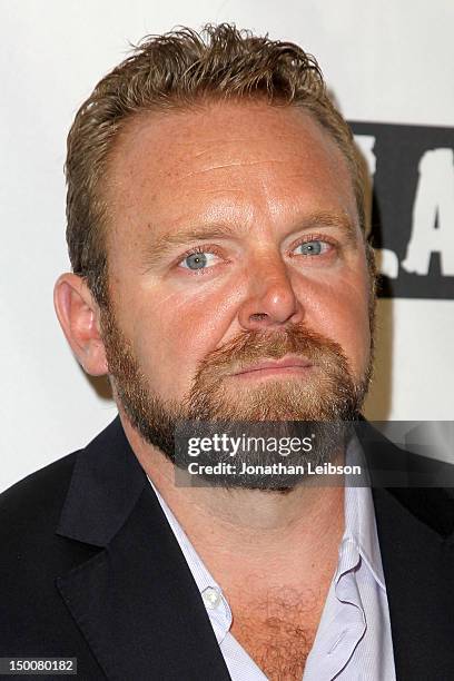 Joe Carnahan attends the Joe Carnahan at Grauman's Chinese Theatre on August 9, 2012 in Hollywood, California.
