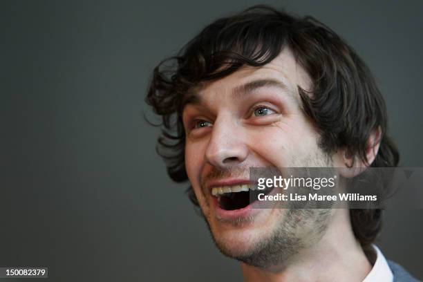Australian musician Gotye receives a 2012 ARIA Chart Award at The Ivy on August 10, 2012 in Sydney, Australia.