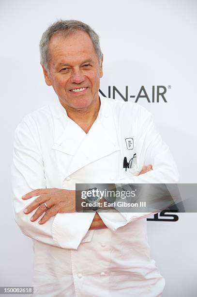 Wolfgang Puck attends the Los Angeles Food & Wine Festival at Nokia Plaza L.A. LIVE on August 9, 2012 in Los Angeles, California.