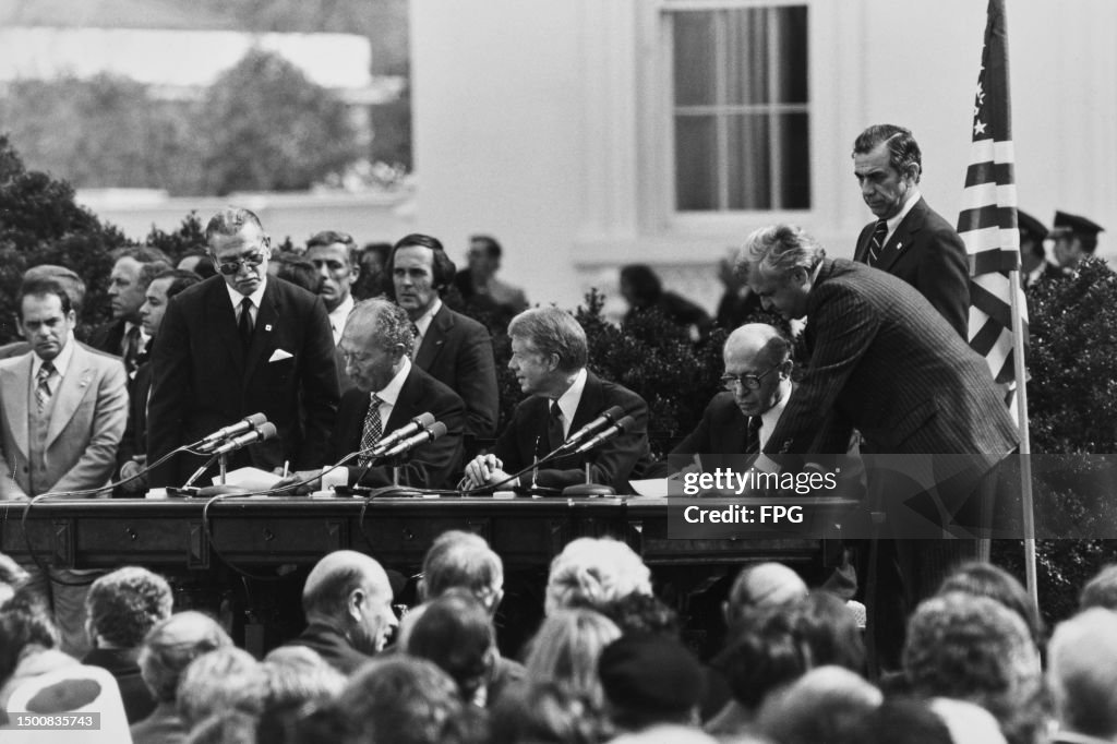 Egypt-Israel Peace Treaty Signing Ceremony