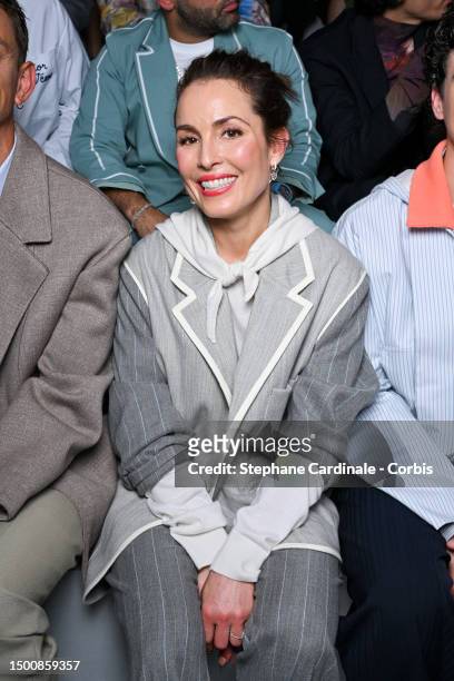 Noomi Rapace attends the Dior Homme Menswear Spring/Summer 2024 show as part of Paris Fashion Week on June 23, 2023 in Paris, France.